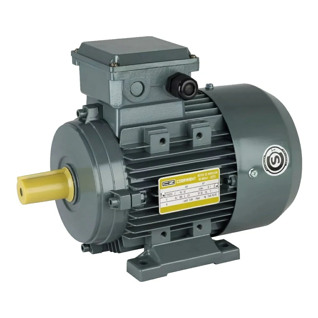 MOTOR CZERWENY MODELO 1AL-100L-6 - 6 POLOS - 1000V - 2 HP - 380V